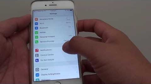 iPhone 7: How to Show / Hide Text Messages on Lock Screen