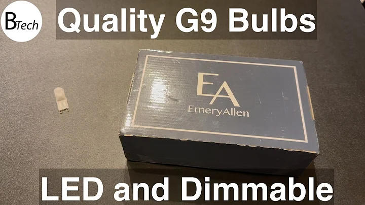 The Long Search for Quality Warm LED Dimmable G9 Light Bulbs