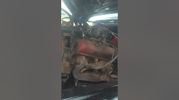 Chevy 350 Open Headers Sound, Chevy C10 1963