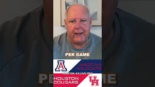What's the play in #4 Arizona vs. #2 Houston?