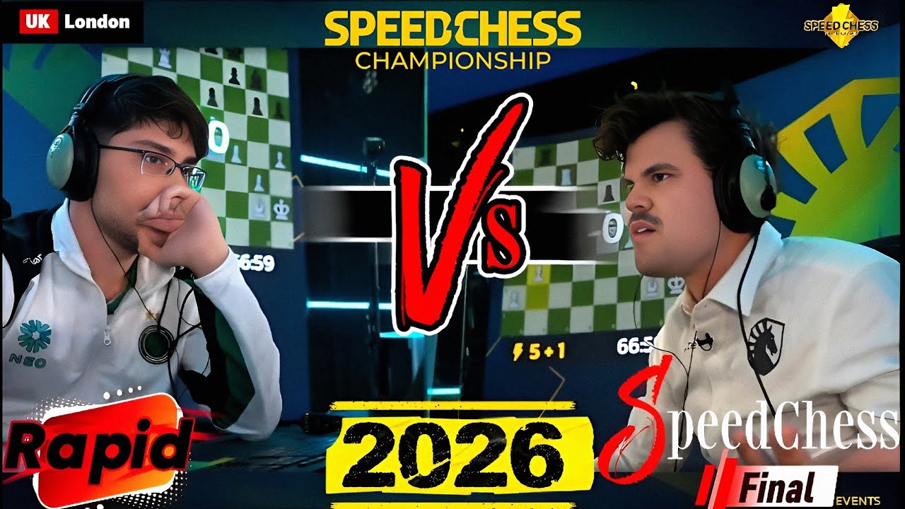 Grand Final!!! Magnus Carlsen Vs Alireza Firouzja || Speedchess Championships 2026