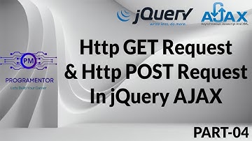 04 | HTTP GET And HTTP POST Request In jQuery AJAX | jQuery AJAX Tutorial | Learn AJAX (Hindi/Urdu)