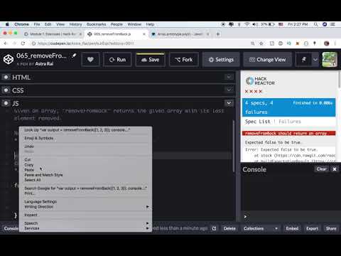 Reactor's Bootcamp Prep