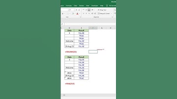 ISBLANK & ISNA Functions in Excel | #shorts | #kallanaiyt