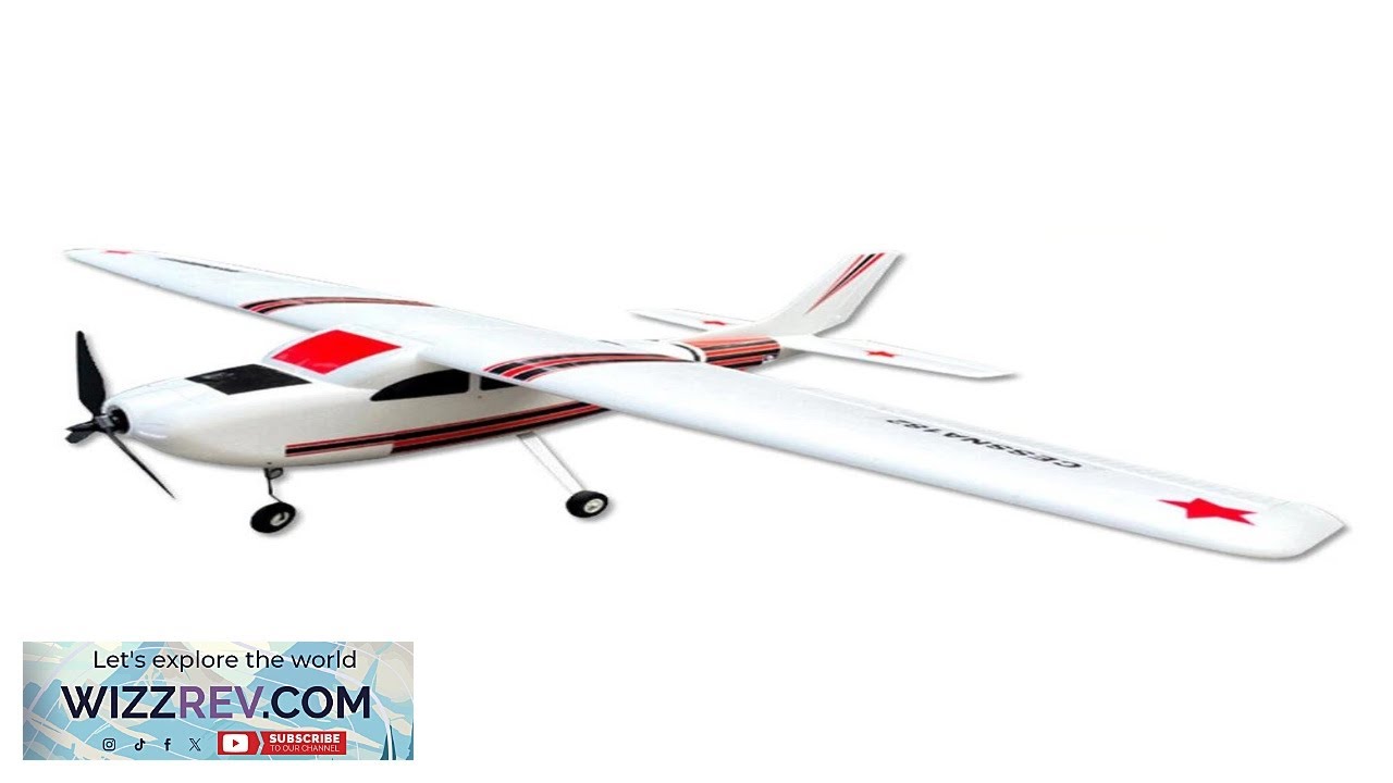 KPQRC Cessna 182 Plus 1200mm Wingspan EPO RC Airplane Fixed Wing Trainer Review