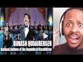 DIMASH QUDAIBERGEN REACTION | National Anthem of the Republic of Kazakhstan - Dimash Qudaibergen