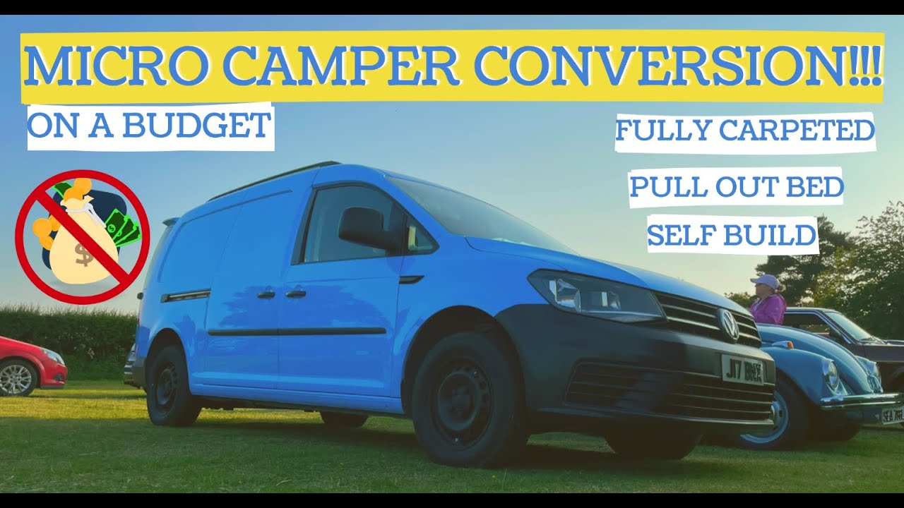 VW Caddy MICRO CAMPER Conversion - YouTube