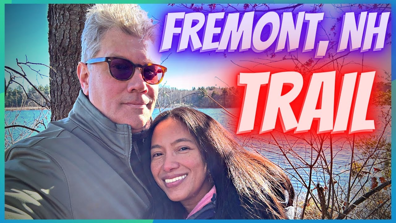 Beautiful Flat Trail 💗 Fremont, NH Rockingham Recreational Rail Trail