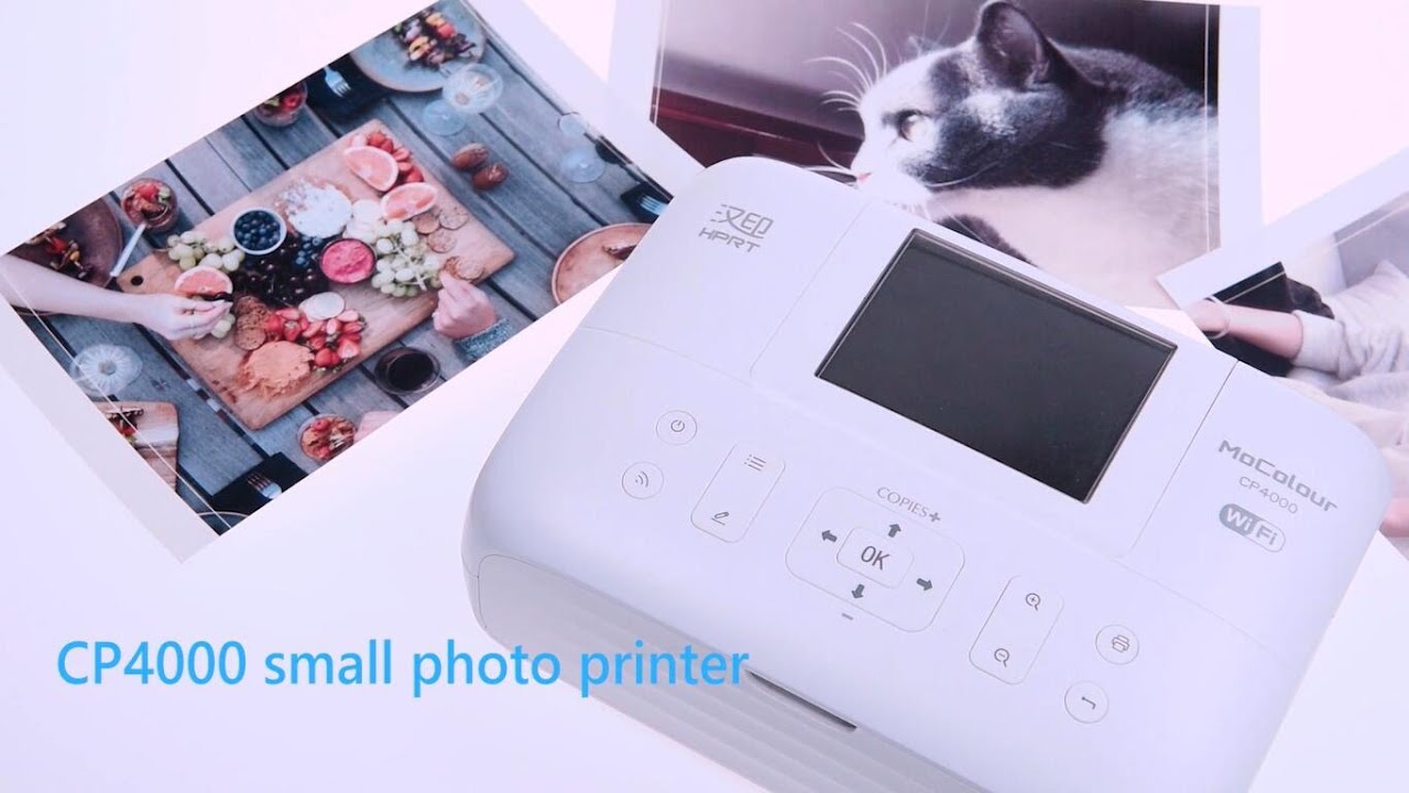 CP4000 Compact Photo Printer - YouTube