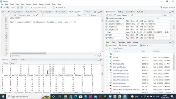 Importing data from Excel and SPSS  to R ( Afaan Oromo)
