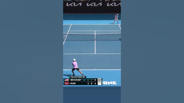 INCREDIBLE tennis from Casper Ruud! 🔥