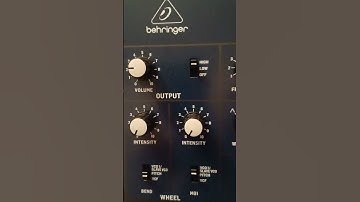 Behringer MonoPoly Secret Mode