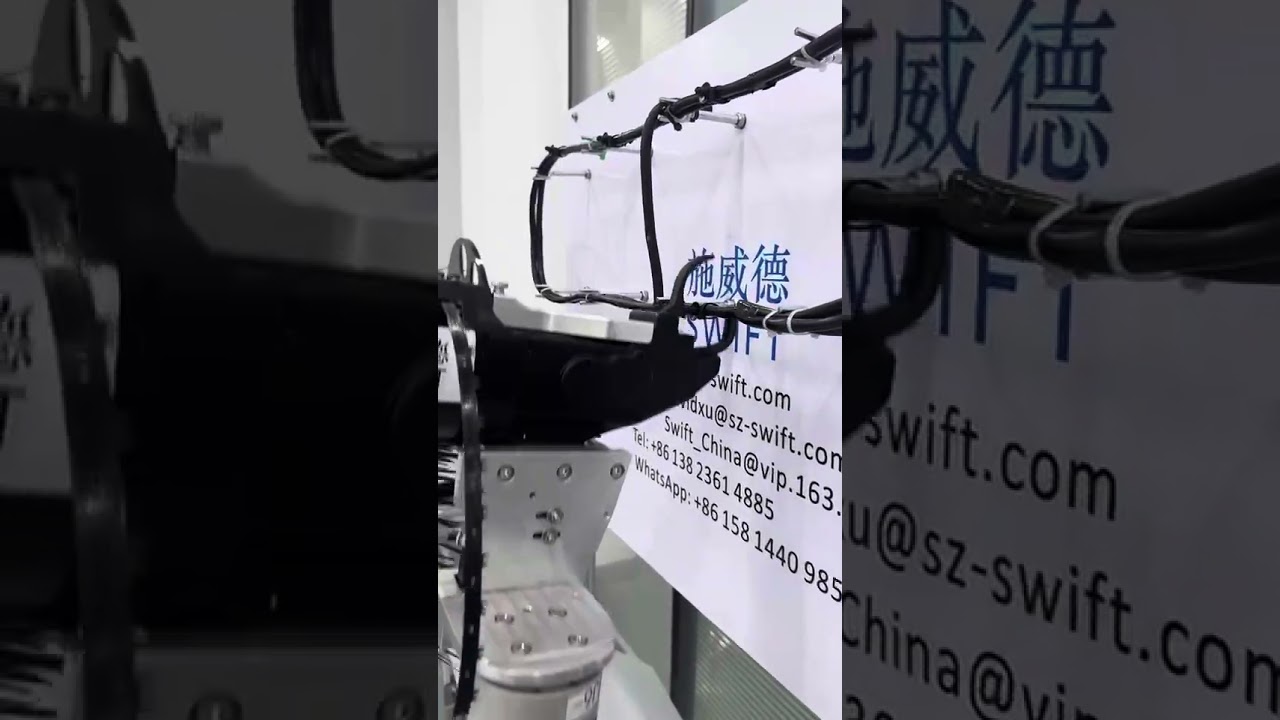 SWIFT Fully Automatic Clip Nylon Cable Tie Tying Gun/Tool/Machine Systems for wiring harnesses