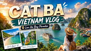A Perfect Day in Cat Ba, Vietnam 🇻🇳 | Beaches, Boats, Mountains & Lan Ha Bay Adventure