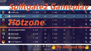 🔥Splitgate 2 Hotzone 60 kill Gameplay🔥