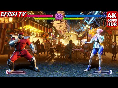 M. Bison vs Manon (Hardest AI) - Street Fighter 6
