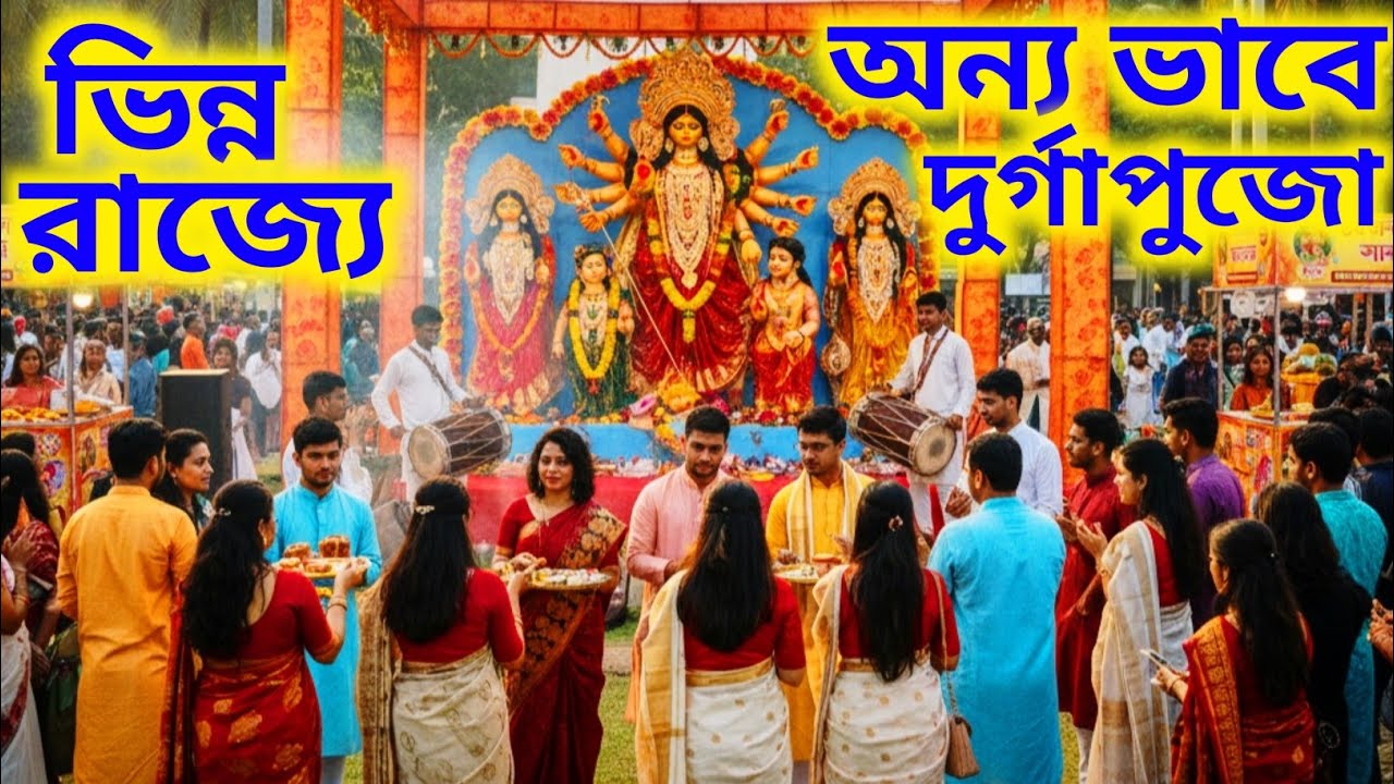 How Bengalis Celebrate Durga Puja in Hyderabad ? World's Largest Festival !