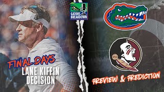 Download Lagu FINAL DAYS: Lane Kiffin to Florida Gators?! Dominos are FALLING + Florida vs FSU Preview MP3