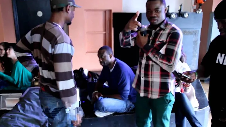 Ozzie Tripleo, Lanre Factory 78, Cashino NDT, Spiritman at 2face video shoot