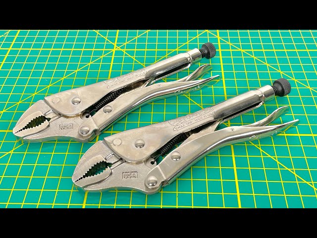 Eagle Grip by Malco LP10WS 10 Curved Slim Jaw Locking Pliers W/ Wire  Cutter 