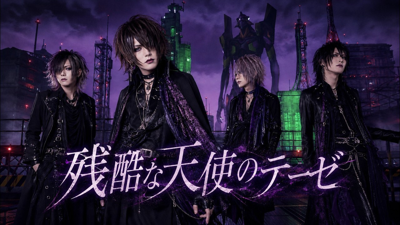 D 太陽を背にして 配布CD ヴィジュアル系 バンド 非売品 希少 V系バンドが『残酷な天使のテーゼ - 高橋洋子』をカバーしてみた
