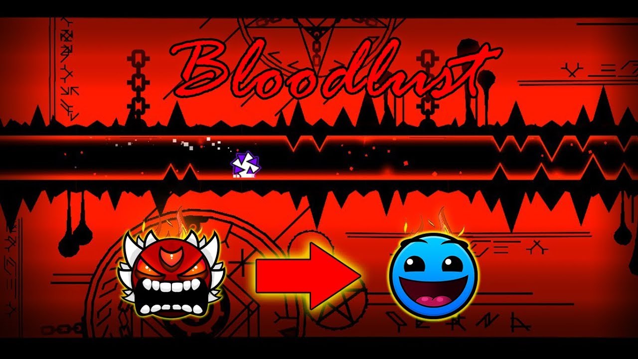 Geometry Dash Nivel Bloodlust