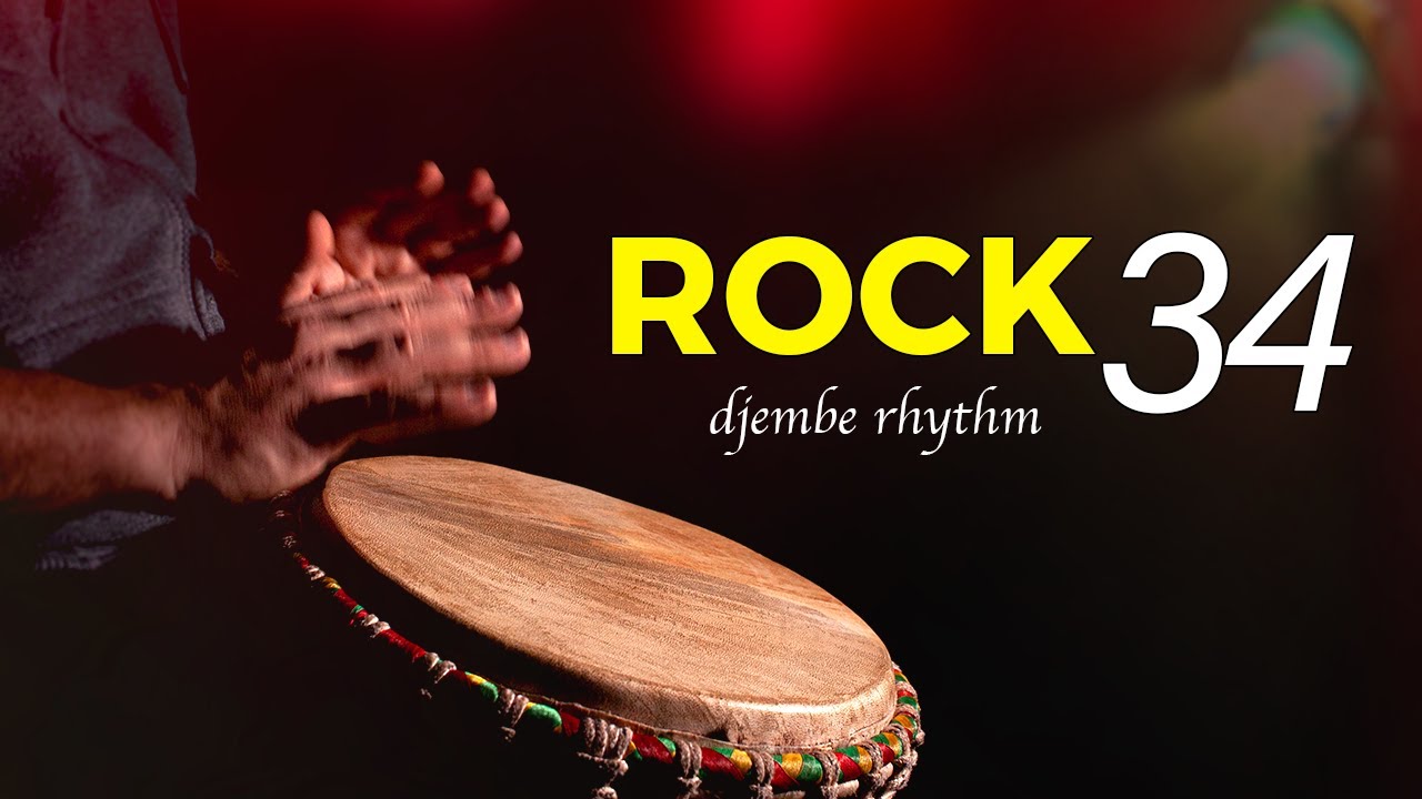 Learn a Rock Rhythm for Djembe [Rock 34]