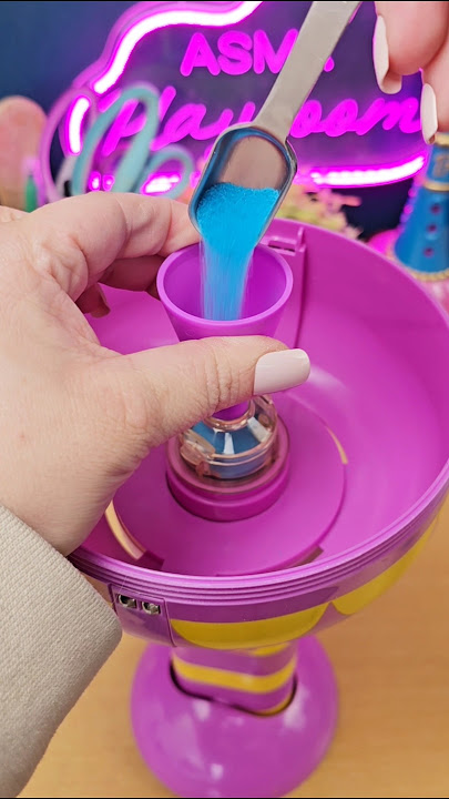 30 Second Cotton Candy Maker from 2000 by General Creation #asmr #nostalgia #cottoncandy  #90sbaby