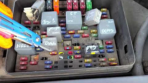 2000 Chevy Tahoe AC Fuses & Relay, Air Conditioning Troubleshooting