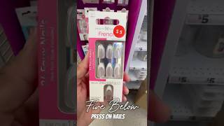 Press on Nails on Five Below #pressonnails #diynails #diynailsathome #nails #fivebelow