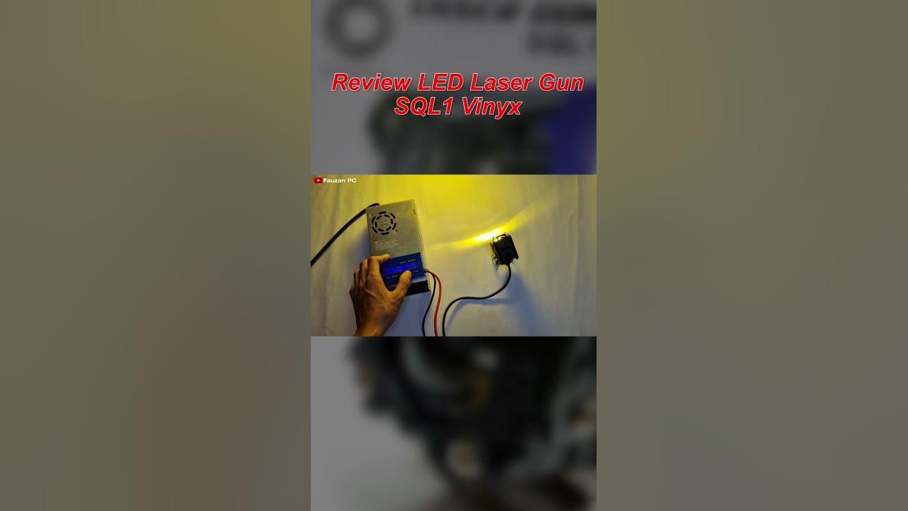LED Laser Gun SQL1 Vinyx #ledlaser  #minilaser #vinyx #lasergun