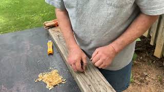 The Putty-Knife Knife Does A Good Job. Doesn’t It?