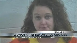 Woman arrested in Calloway County on drug charges