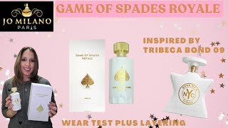 JO MILANO PARIS GAME OF SPADES ROYALE|Wear Test Review Plus Layering| Inspired by BOND No 9 TRIBECA screenshot 2