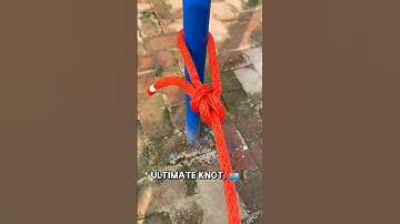 The King of Bowline Knots - This Knot Could Save Your Life! #knot #technique #rope #interesting