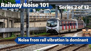 E2 - Noise from rail vibration is dominant