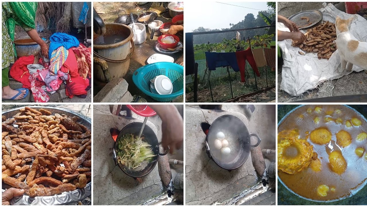 সকাল থেকে দুপুর পর্যন্ত যা যা কররাম মিষ্টি কে নিয়ে সারাদিনটা #villagelife #bangla #arifablogvideo 