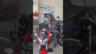 TVS RAIDER FEATURES EXPLAINED BY SALES EXECUTIVE MR BAZITH