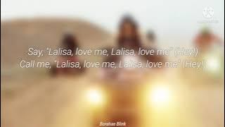 LISA - 'LALISA' lyrics video (Easy lyrics)