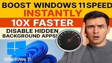 Boost Windows 11 Performance Speed 10X Faster – Disable Hidden Background Apps🔥 | Ethica