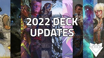2021-2022 MTG Commander (EDH) Decktech Updates