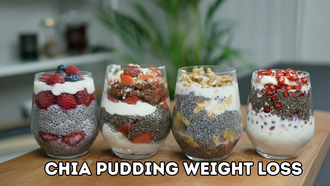 Best Chia Pudding for Weight Loss | 4 Easy No-Sugar Recipes