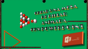 CREAR UNA MESA DE BILLAR ANIMADA CON POWERPOINT