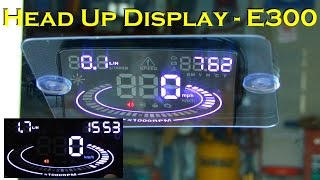 Car Head-Up Display 5.5" OBD HUD - Model E300