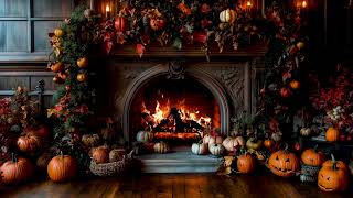 ☕ Ambiente otoñal junto a la chimenea: armonías de jazz suaves para leer y disfrutar screenshot 2