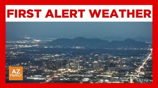 First Alert Day starts with early morning rain in Phoenix area