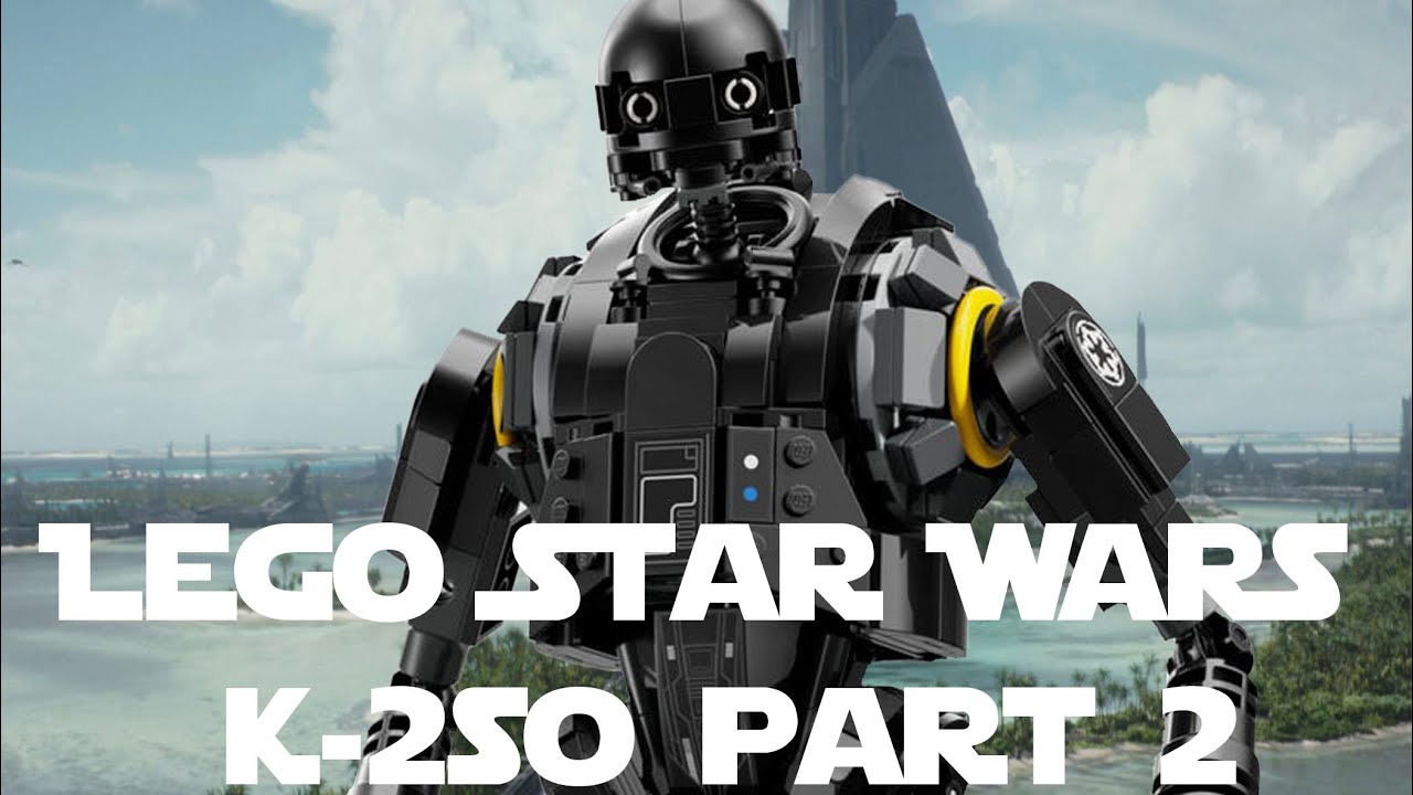 Lego Star Wars K-2SO speed build part 2