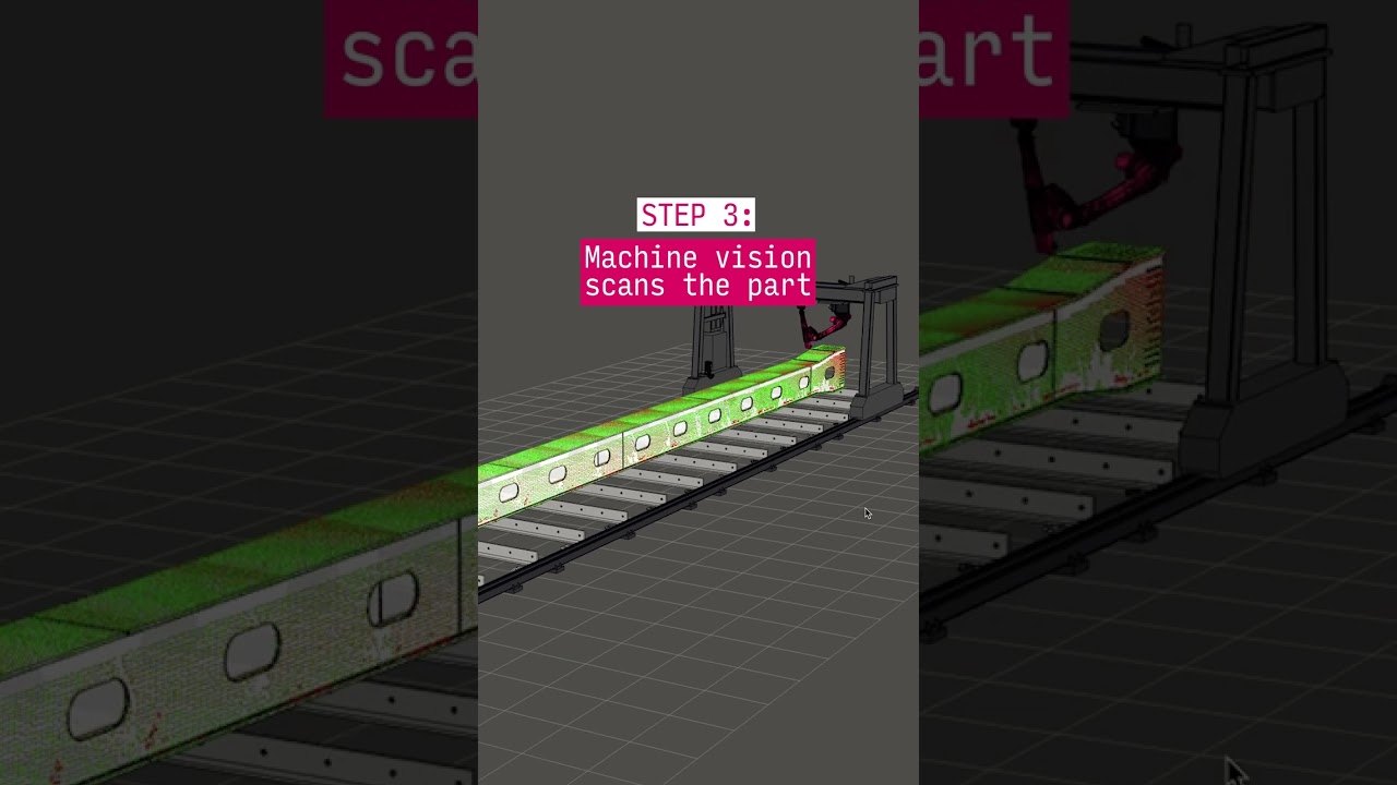 Huge 75 ft Steel Beam. How to Weld it by Robots | ABAGY ROBOTIC WELDING