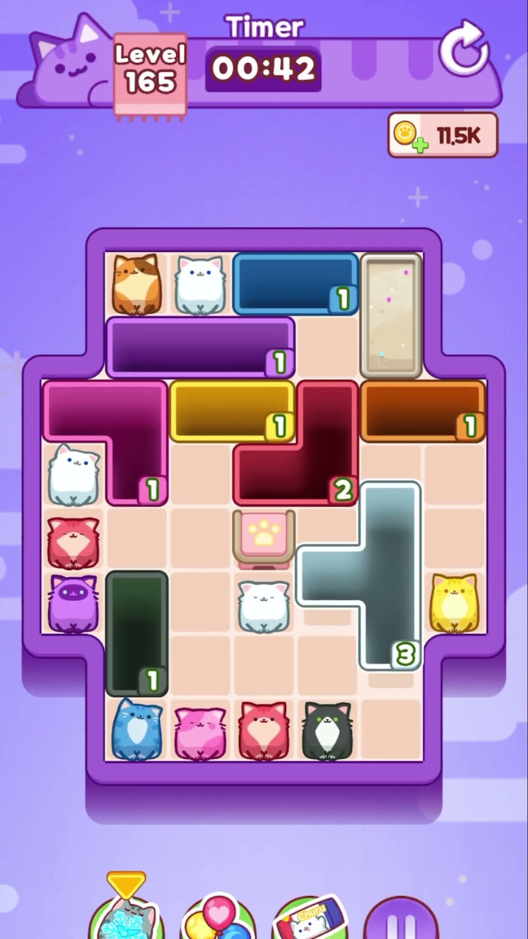 Drop the cat] Level 165 - YouTube