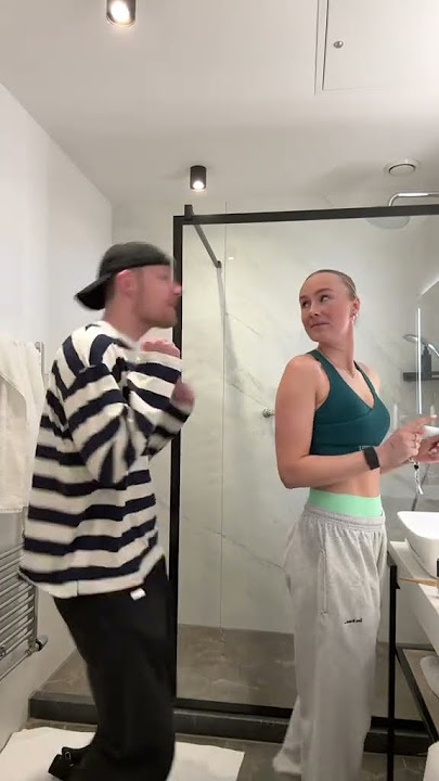 MYRON EN ENZO DOEN EEN TIKTOK TREND😱 #enzoknol #myronkoops #funny #cute